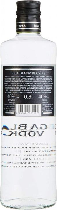 Produktbild Riga Black Balsam Black Vodka (1 x 50 cl)