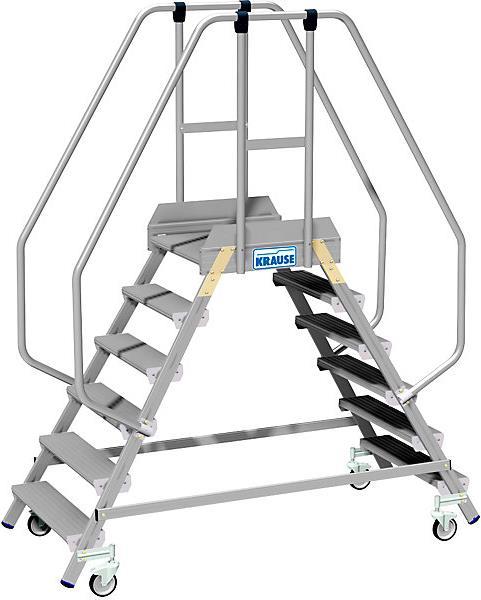 Produktbild Krause Podestleiter mit extrahohem Handlauf (Plattformleiter, 225 cm)