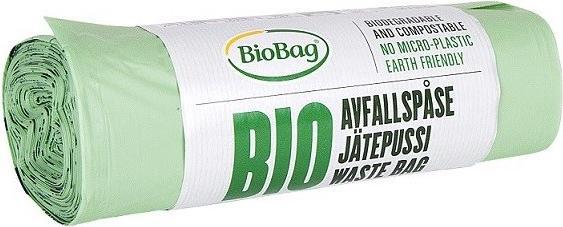 Biobag International Beutel Für Organische Und Gemischte Abfälle, 35 L, 20 Stück (Kompostierbar Undlogisch Abbaubar) (20 x, 35 l)