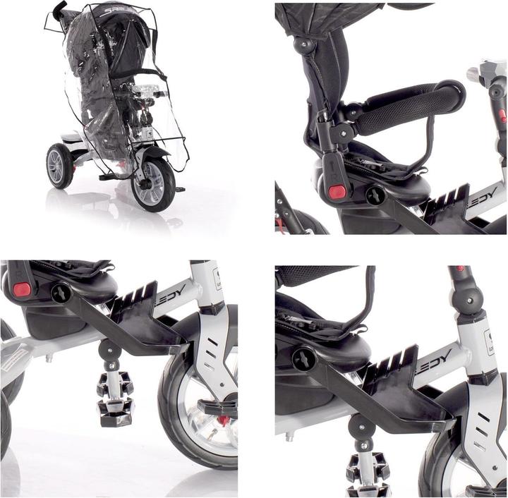 Actual product image Lorelli Tricycle Speedy pneumatic tires music