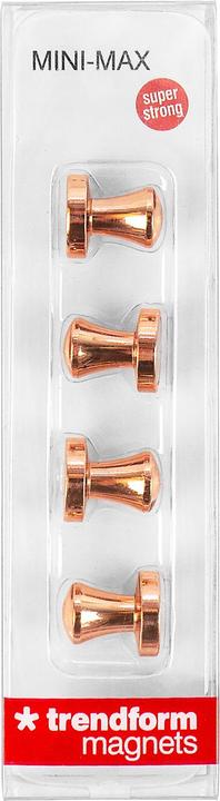 Produktbild Trendform Magnets MINI-MAX 4er Set Kupfer (4 x)