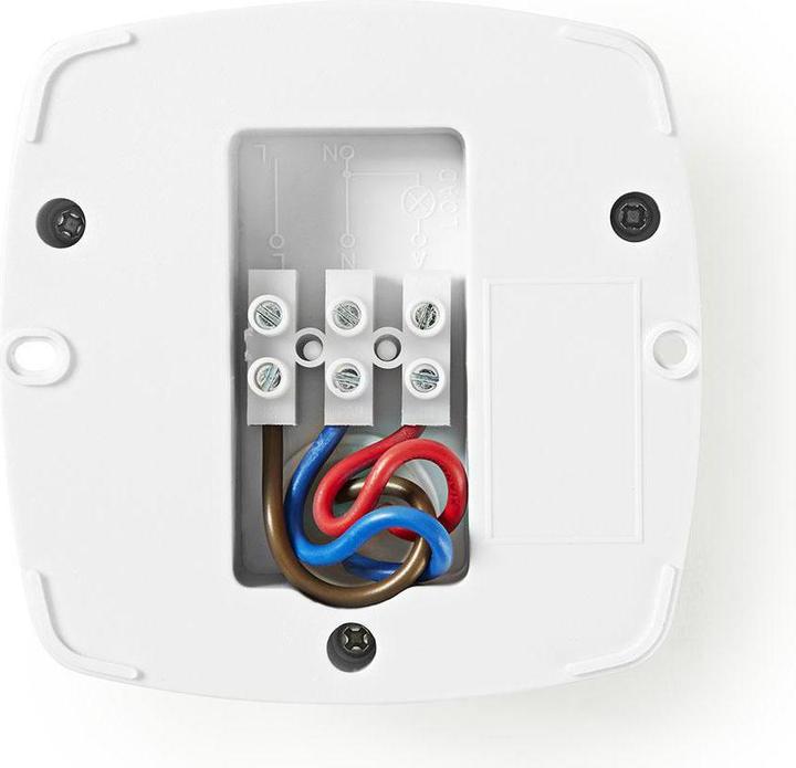 Produktbild Nedis Bewegungsmelder - Aussenbereich - Dreidrahtinstallation - IP54 - wetterfest - Anpassbare Einste (8 m)