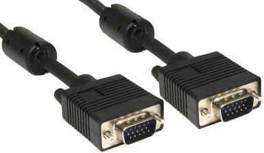 Produktbild Rs Pro 50mtr VGA/SVGA HD15 M-M Cable - Black (50 m, VGA)