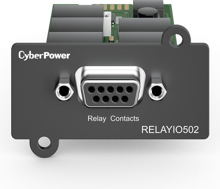 Produktbild Cyberpower RELAYIO502 Relay Control Card, Potentialfreie Relaiskontakt, Anschluss Terminal, für PR/O