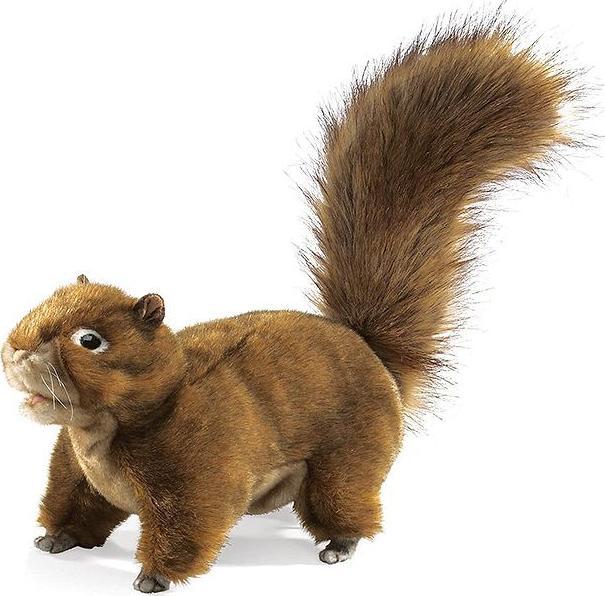 Actual product image Folkmanis Hand puppet squirrel
