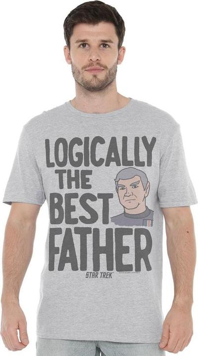 Image du produit - T-shirt LOGICALLY THE BEST FATHER - Homme (S)