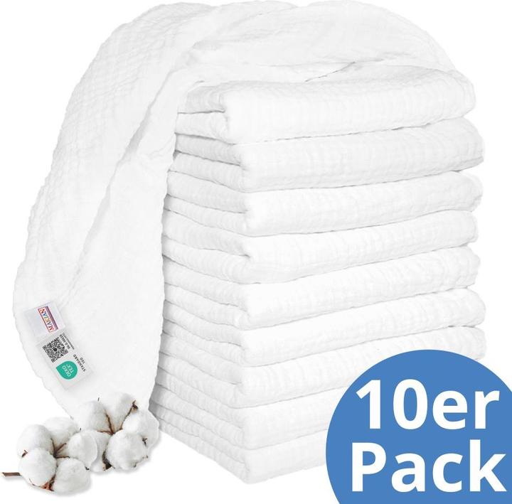 Actual product image Makian Muslin cloths (80 cm, 80 cm)