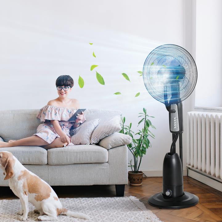 Produktbild Homcom Standventilator mit Wasserzerstäuber (57 dB)