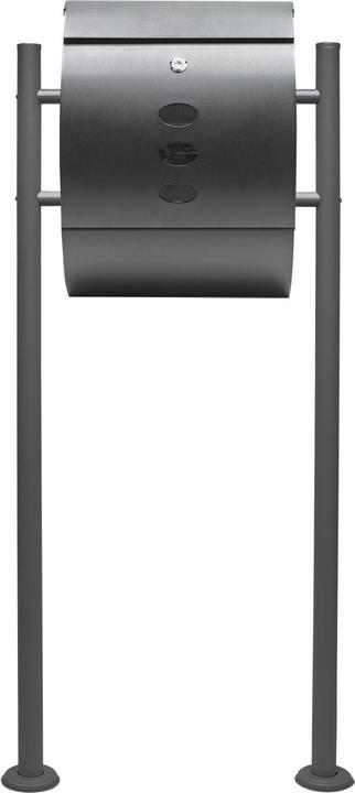 Actual product image Wiltec Mailbox Set Stand Letterbox V18 Single Postbox Letter Mail