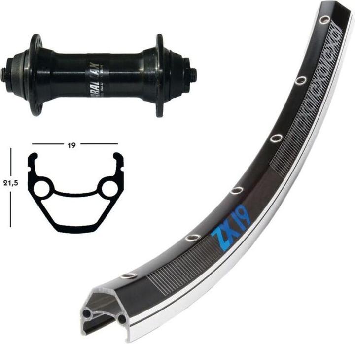 Immagine prodotto Exal ZX 19 (Ruota anteriore, 28")