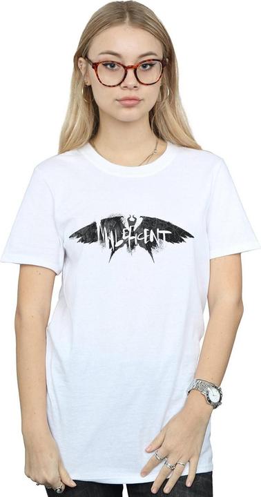 Immagine prodotto Disney Maleficent Mistress Of Evil Wings Silhouette Maglietta Ampia Donna (XL)
