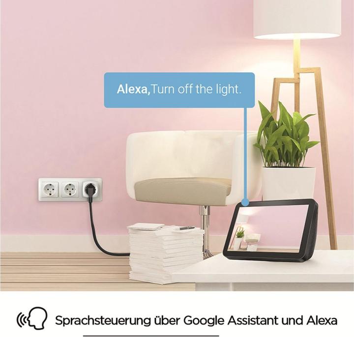 Actual product image EZVIZ T30-10B-EU smart plug White