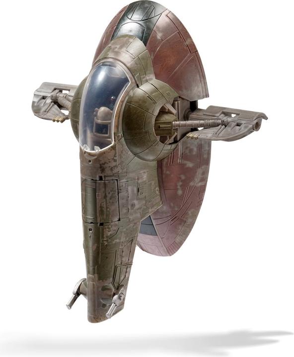 Produktbild Jazwares Star Wars Deluxe Fahrzeug Boba Fett's Starship Figuren