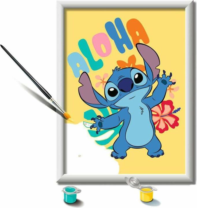 Immagine prodotto Ravensburger Pittura per numeri 23767 - Disney Stitch - Bambini dai 9 anni in su