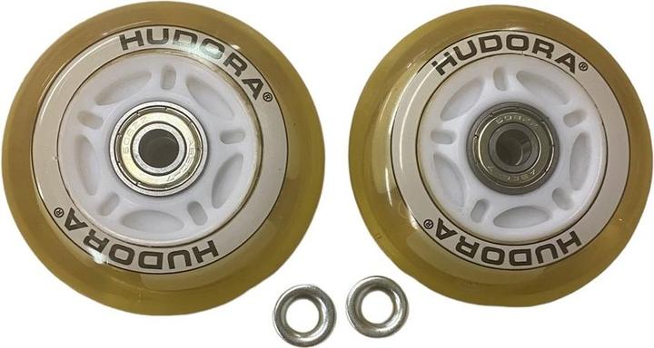 Produktbild Hudora 2 LED Leuchtrollen für Casterboard