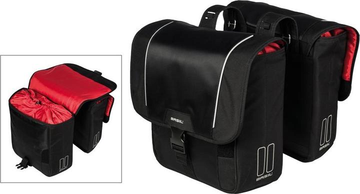 Immagine prodotto Basil Borsa doppia dal design sportivo (32 l, Borsa portapacchi)