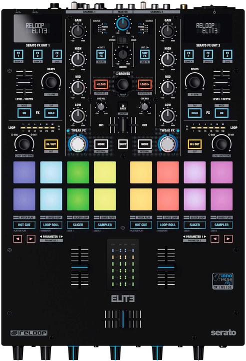 reloop d'élite (Studio et mixeur live, Clubmixer, Contrôleur DJ)