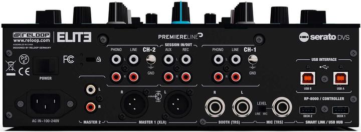 Actual product image reloop elite (Studio- and Livemixer, Clubmixer, DJ controller)