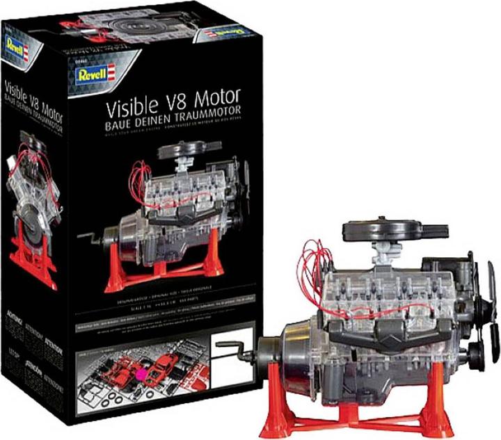Actual product image Revell Visible V-8 Engine