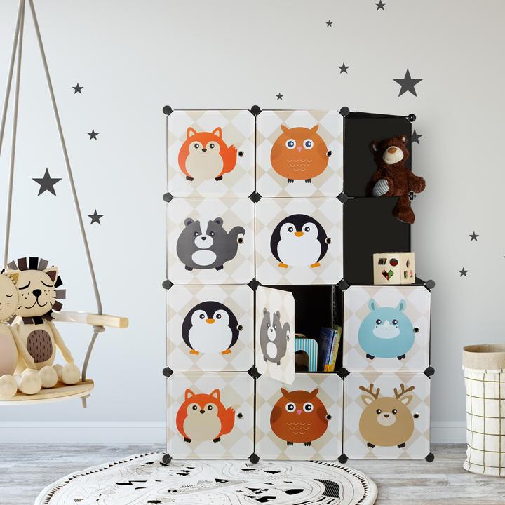 Actual product image Relaxdays Boltless shelving