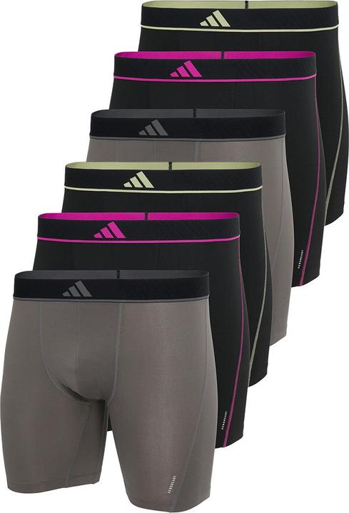 adidas 6er Pack Active Micro Flex Eco Long Short / Pant