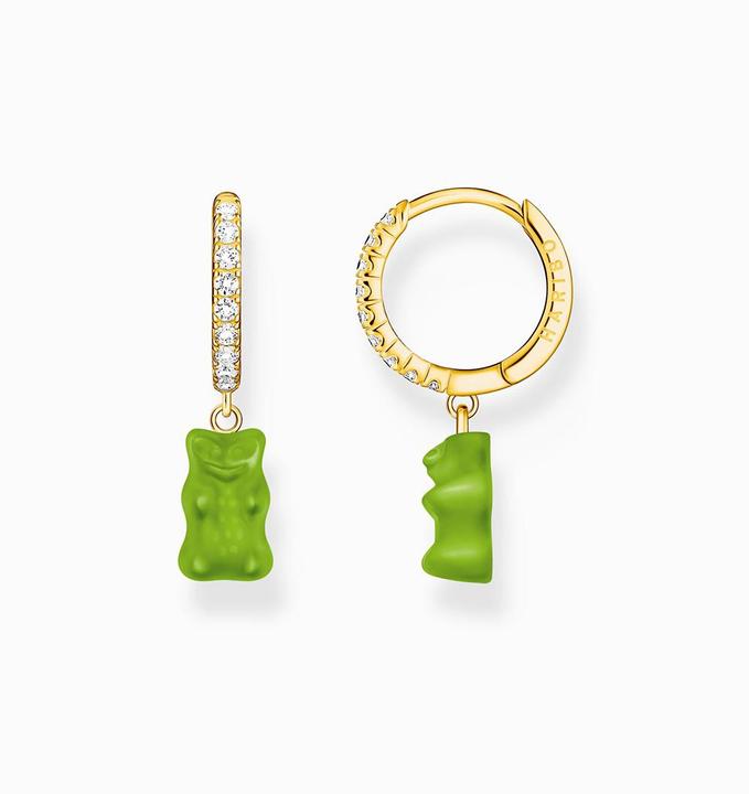 Actual product image Thomas Sabo Creole (750 yellow gold gilding, 925 sterling silver)