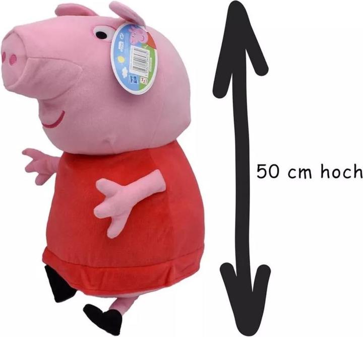 Immagine prodotto Sambro Peppa Pig - Peluche 50 cm - Peppa Pig (I-PEP-9277-1-FO) (50 cm)
