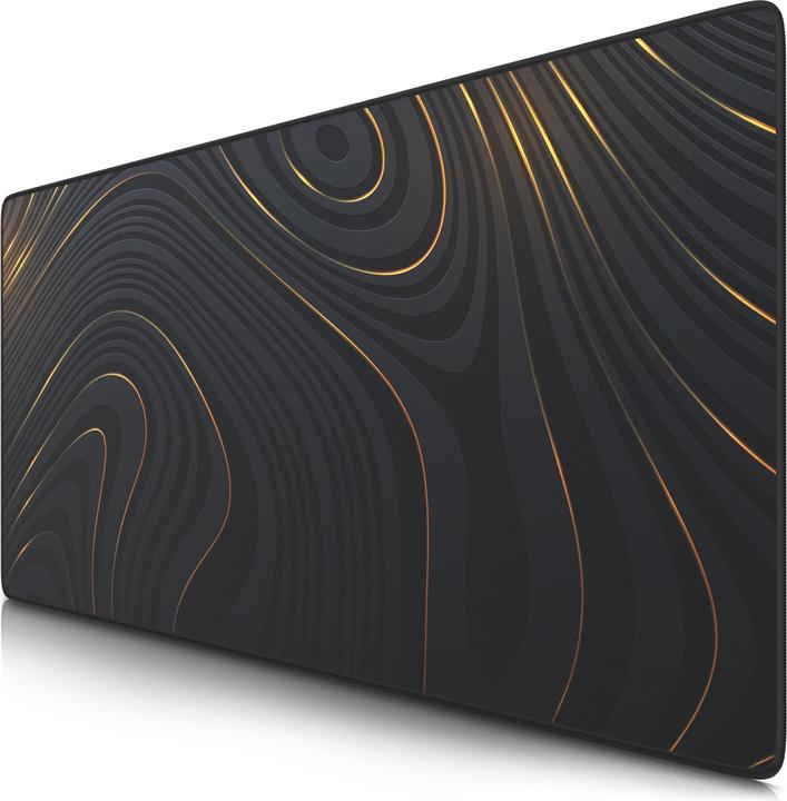 Produktbild Titanwolf Gaming Mauspad, 900 x 400mm XXL Speed Gaming Mausmatte, Mauspad extra große Oberfläche, Abstrakt (XXL)