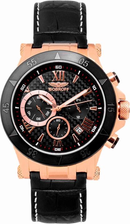 Actual product image Bobroff Men's watch BF1001M15 (Ø 44 mm) (44 mm)