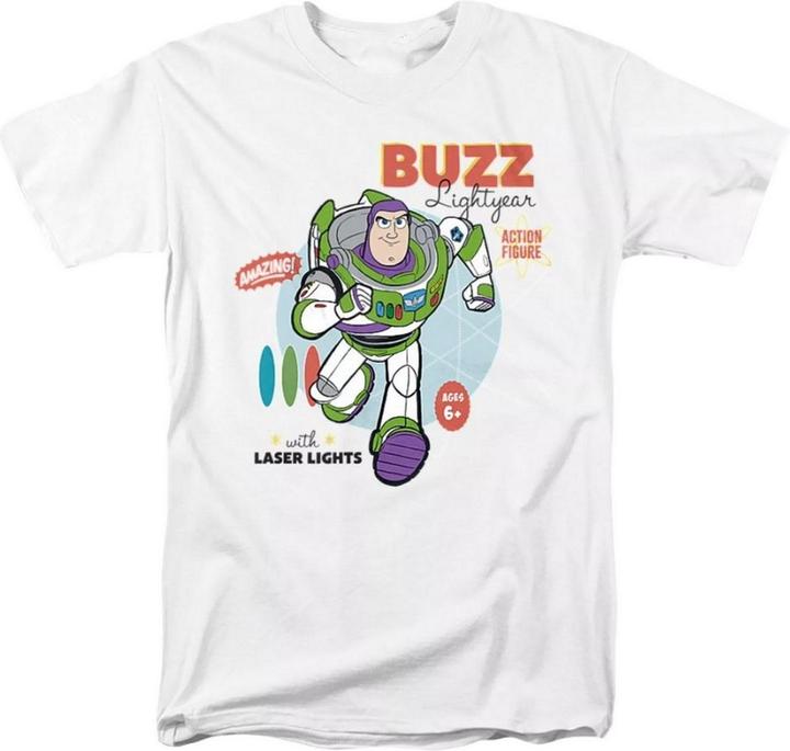Actual product image Toy Story Mens Buzz Lightyear T-Shirt (L)