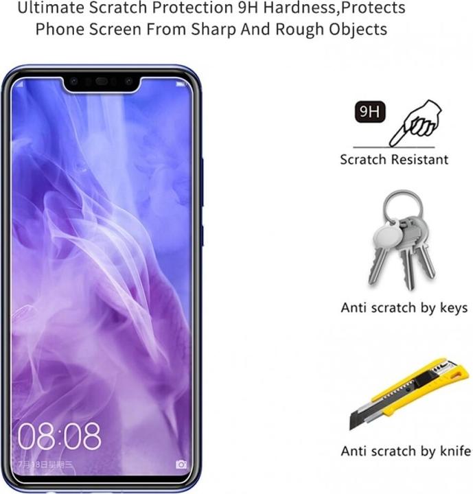 Produktbild Screenguard Huawei Mate 20 Lite Panzerglas Schutzfolie Case Friendly Design (1 Stück, Huawei Mate 20 Lite)