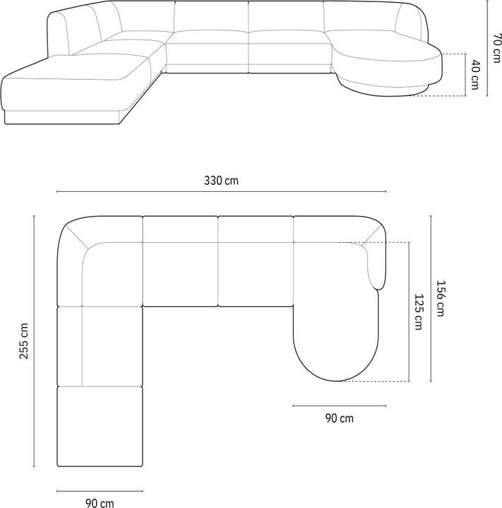 Produktbild Micadoni Miley (Wohnlandschaft)