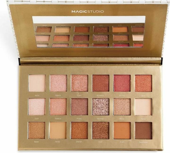 Produktbild IDC Institute EYESHADOW PALETTE 18 colors #diamond 1 u (Beige)