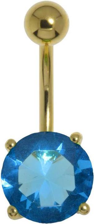 Immagine prodotto Bijouteria Piercing ventre (Acciaio inossidabile, Placcatura in oro, Zirconia)
