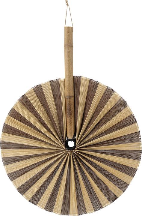 Bloomingville Macia Wall Decor, Brown, Bamboo (Ø 37 x 50 cm)