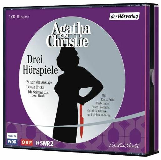 Produktbild Drei Hörspiele (Agatha Christie, Bernt Hahn, Wilfried Müller, Karl Michael Vogler, Julia Costa, Angelika Bartsch, Dieter Carls, Paul Land, Gerda Eisendle, Gabrielle Odinis, Deutsch)