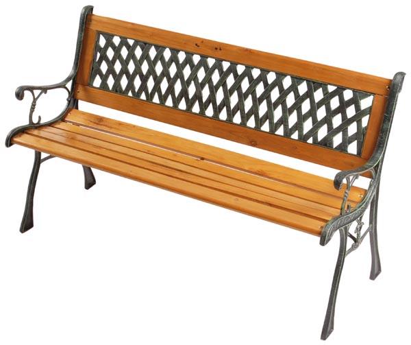 Produktbild Lifetime Garden bench cast iron/wood