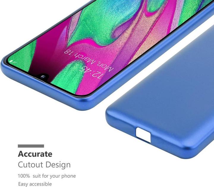 Productafbeelding Cadorabo TPU matte metalen hoes (Samsung Galaxy A40)