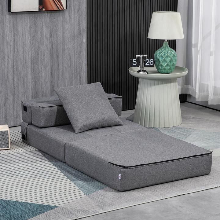 Image du produit Homcom Fauteuil-lit