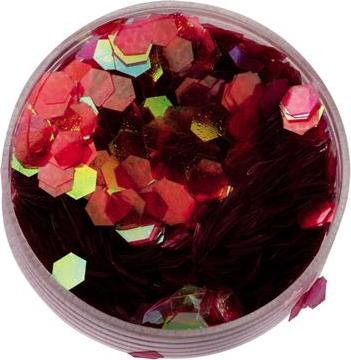 Image du produit You Nails Plaques de nail art angulaires (Décoration des ongles, Rouge, Noir)