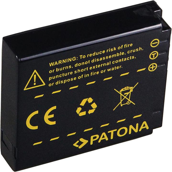 Actual product image Patona Battery f. Panasonic CGA-S005E (Rechargeable battery)