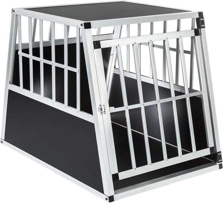 tectake Hundetransportbox (Hund, Sicherheitsverschluss)