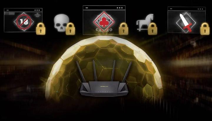 Actual product image ASUS RT-AX58U V2