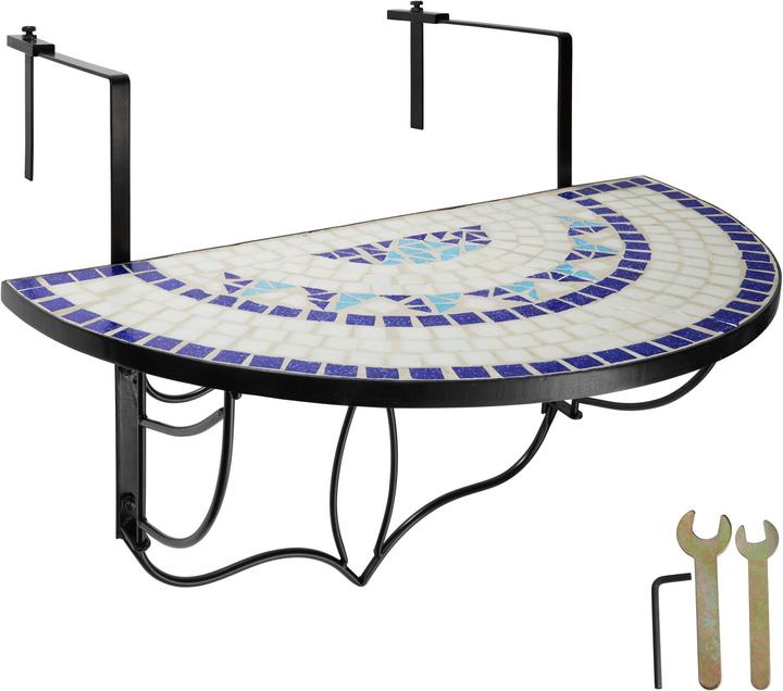 Actual product image tectake Balcony table (76 cm)