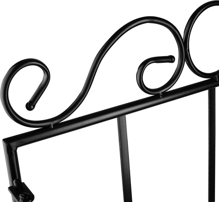Actual product image tectake Metal shelf
