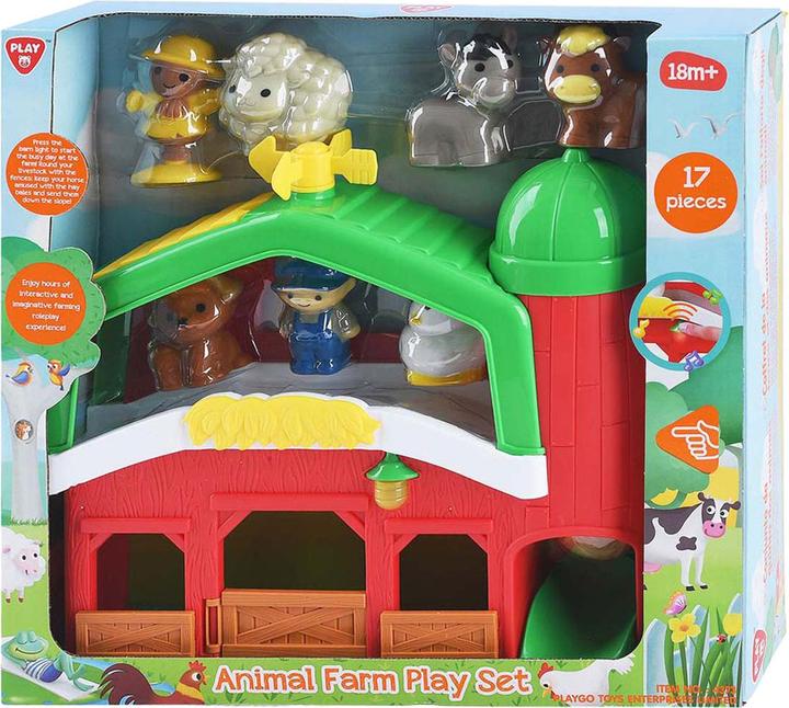 Actual product image PlayGo Farm Play Set B/O - 17 Pcs*