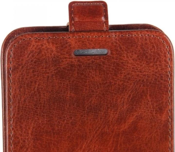 Actual product image Screenguard iPhone 12 Pro Max Leather Case Leather Fold Down Case (Apple iPhone 12 Pro Max)