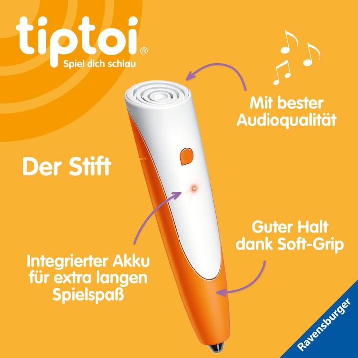 Actual product image Ravensburger Tiptoi starter set + book My favourite children's songs (German)