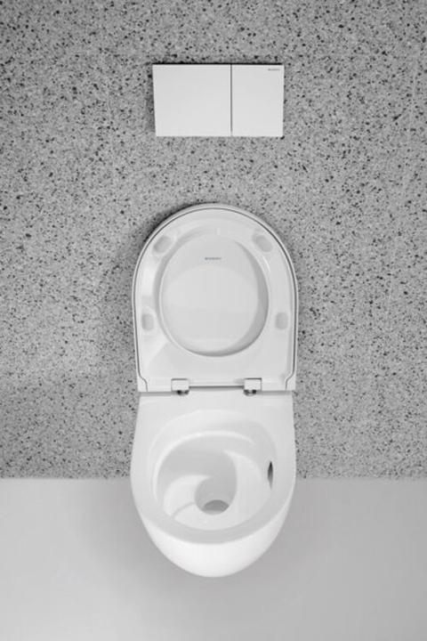 Actual product image Geberit Acanto wall-hung WC set