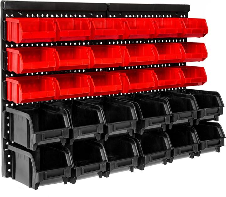 Produktbild tectake Kleinteilemagazin mit 30 Einschüben